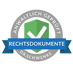 Rechtstext von Dr. Schwenke - für weitere Informationen bitte anklicken.