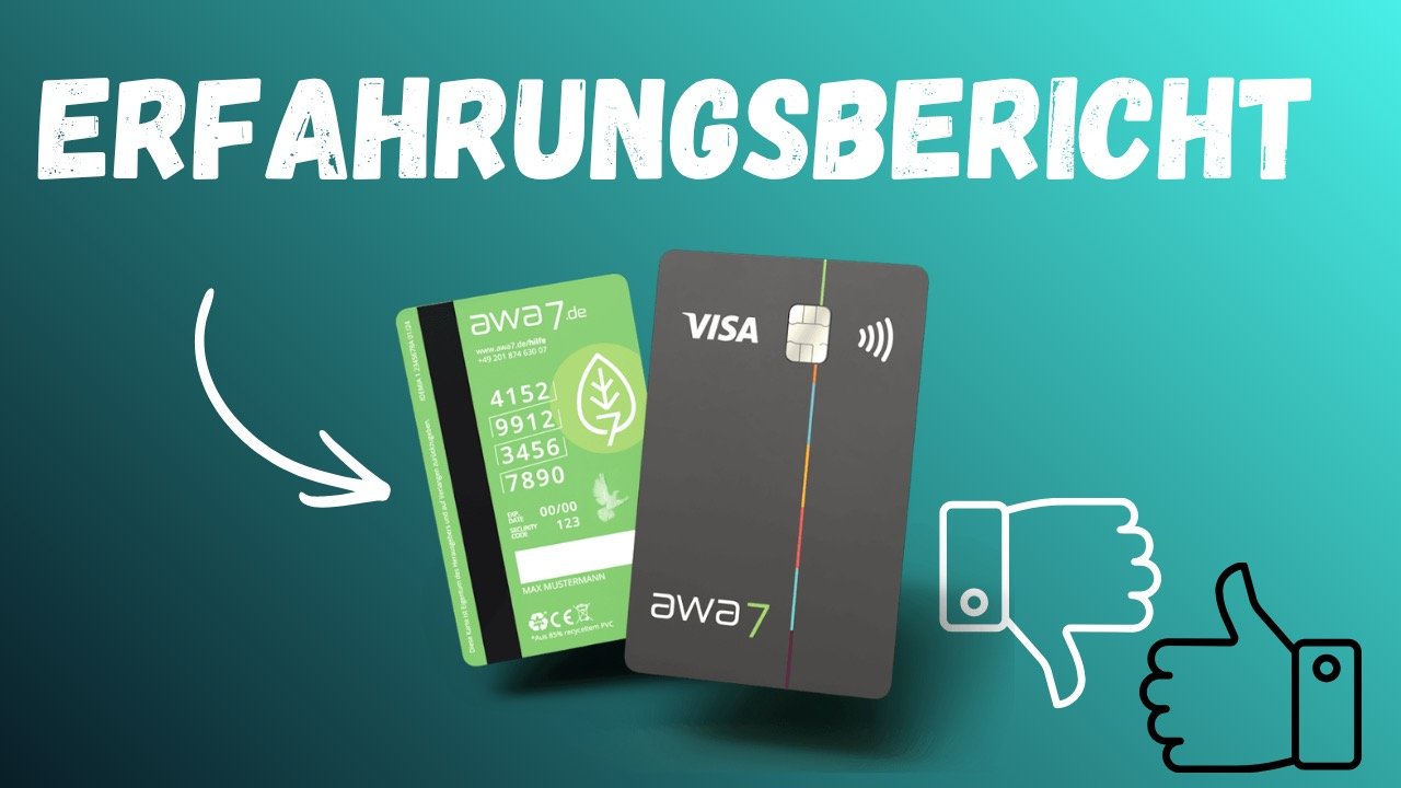 awa7 Visa Kreditkarte der Hanseatic Bank